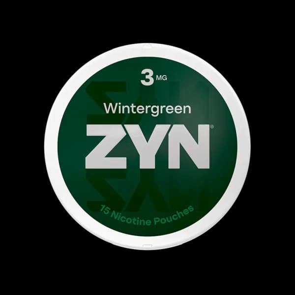 ZYN Wintergreen 3mg nicotine pouch can (image: official brand site)