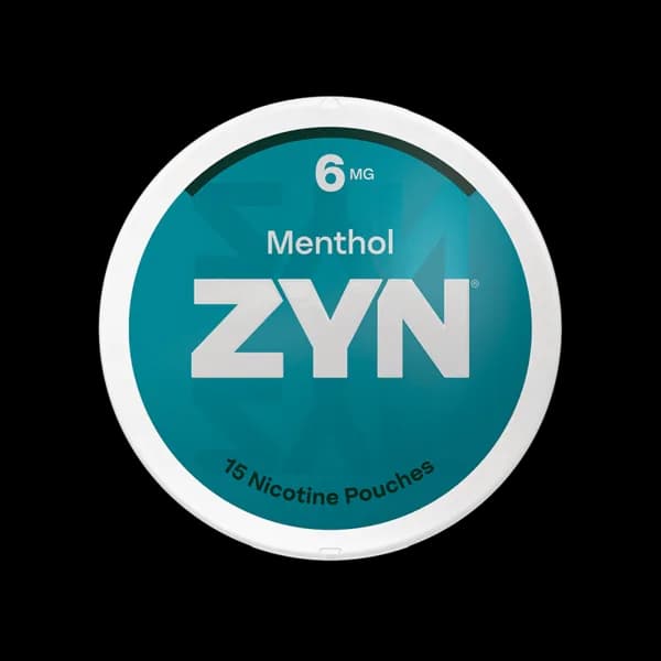 ZYN Menthol 6mg nicotine pouch can (image: official brand site)