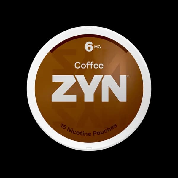 ZYN Coffee 6mg nicotine pouch can (image: official brand site)