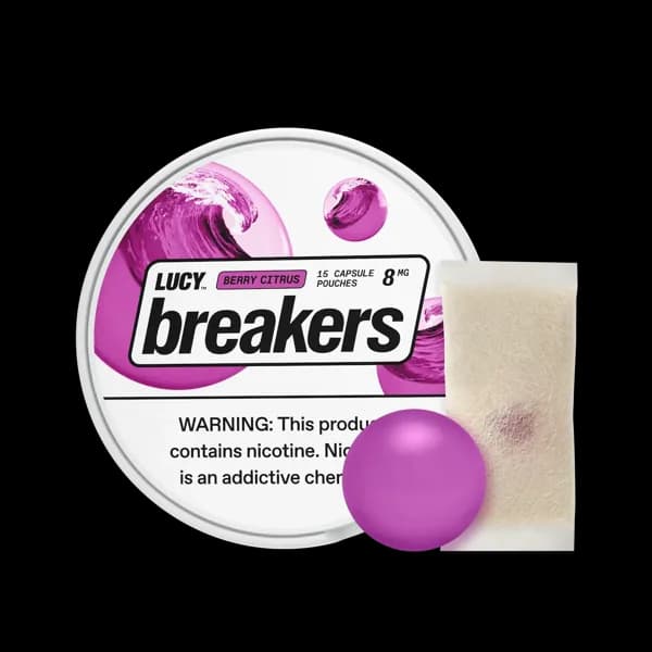 Lucy Breakers Berry Citrus 8mg nicotine pouch can