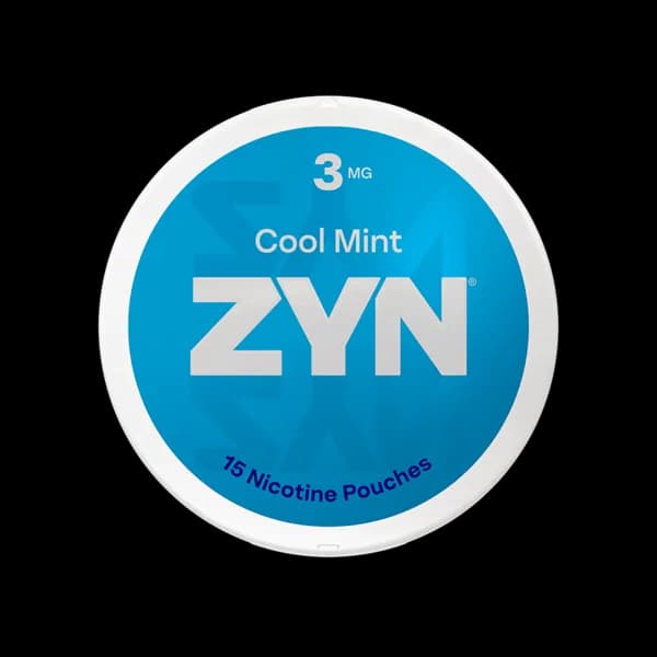 ZYN Cool Mint 3mg nicotine pouch can (image: official brand site)
