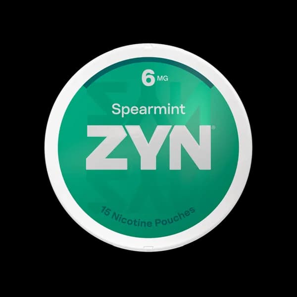 ZYN Spearmint 6mg nicotine pouch can (image: official brand site)