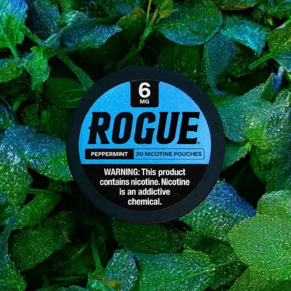 Rogue Peppermint 6mg can — front view