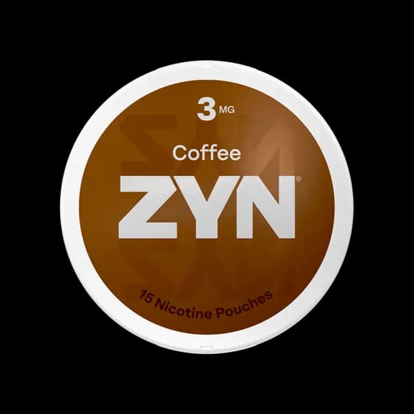 ZYN Coffee 3mg nicotine pouch can (image: official brand site)