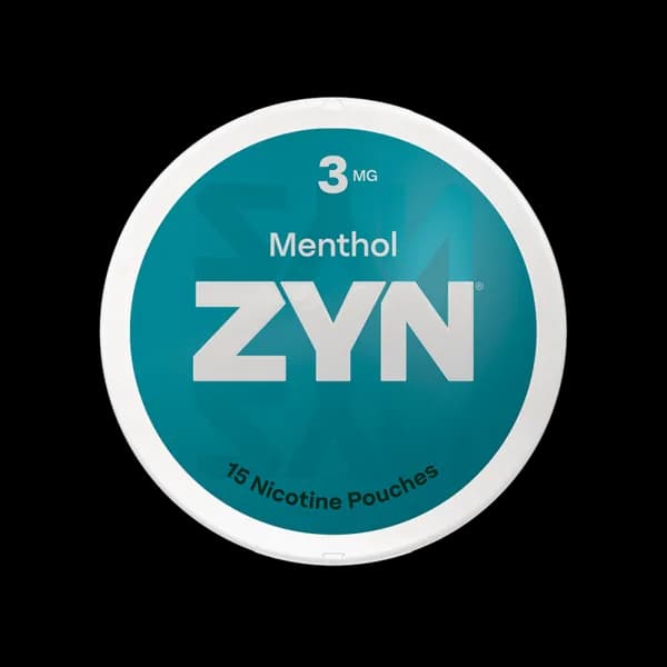 ZYN Menthol 3mg nicotine pouch can (image: official brand site)