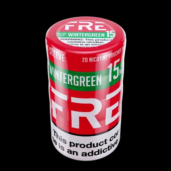 FRE Wintergreen 15mg can — front view